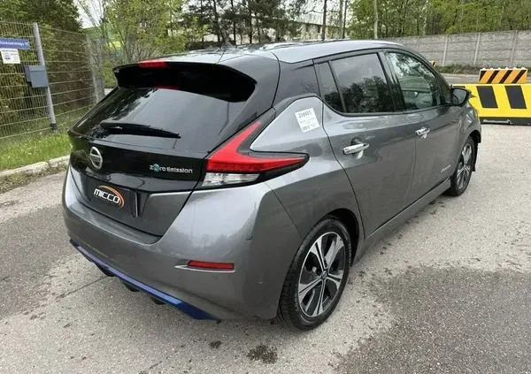 śląskie Nissan Leaf cena 33900 przebieg: 56500, rok produkcji 2018 z Ścinawa